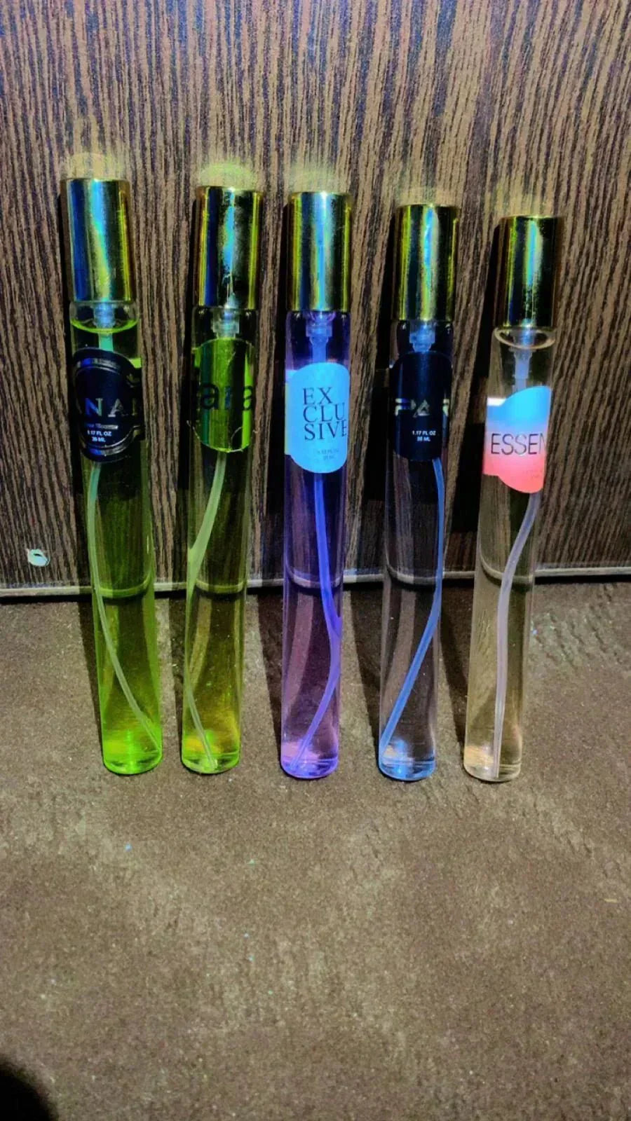 🌟 Mini Pocket Perfume – Long Lasting Fragrance (5 Pcs Set)